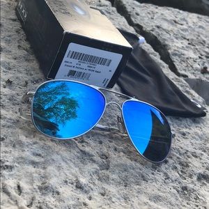 Oakley Elmont Sapphire prism sunglasses aviator